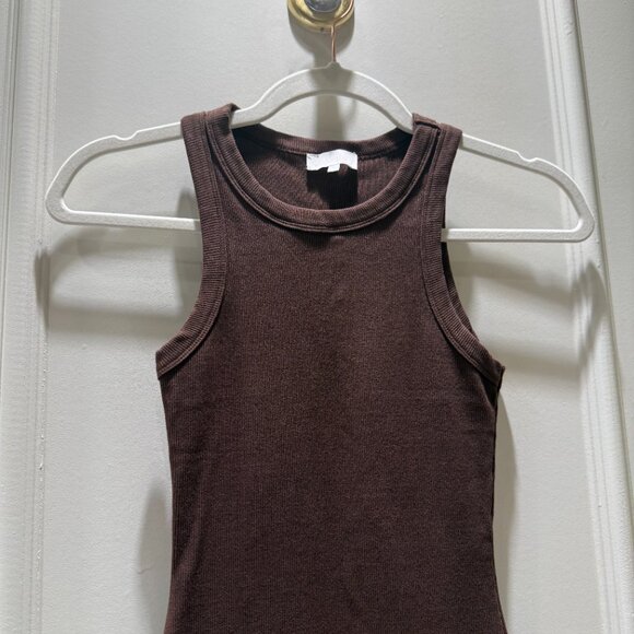 Meshki Viola Ribbed Slit Maxi Tank Dress Size XS - Picture 9 of 9